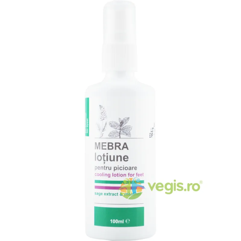 Lotiune Antiperspiranta pentru Picioare Spray 100ml MEBRA — preț și oferte