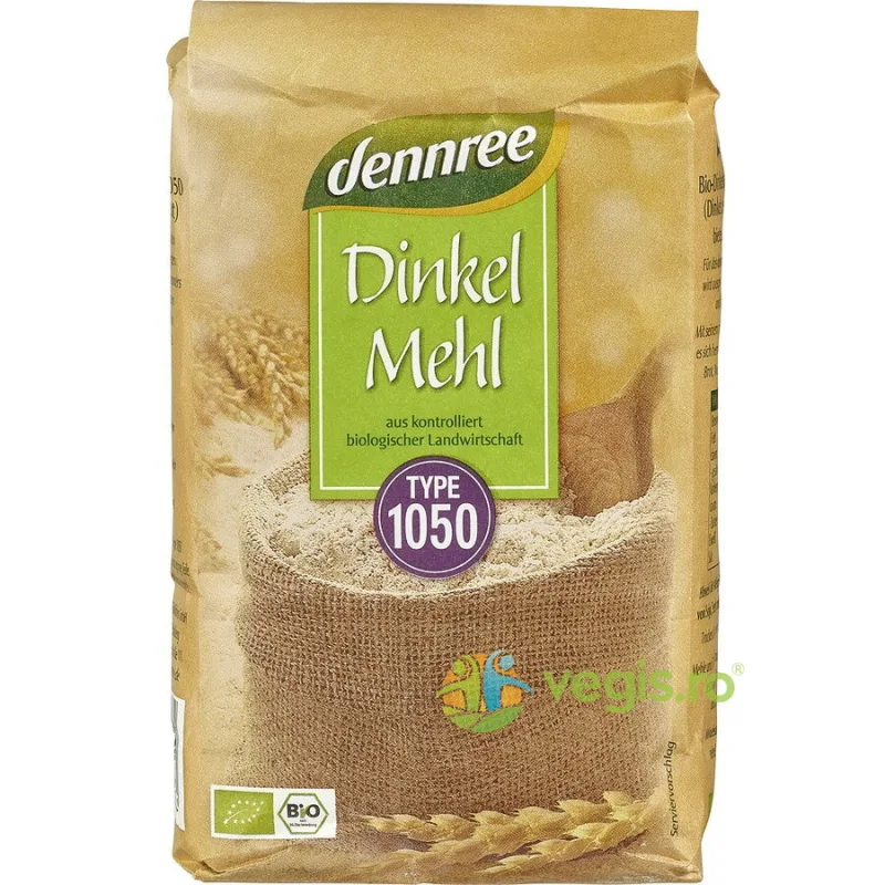 Faina de Spelta Tip 1050 Ecologica/Bio 1kg Dennree — preț și oferte