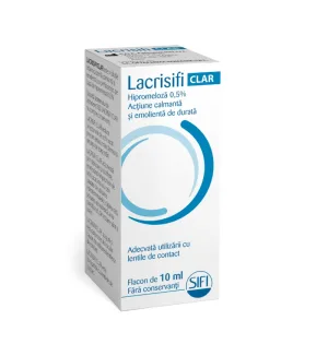Solutie oftalmica Lacrisifi Clar, 10 ml, Sifi