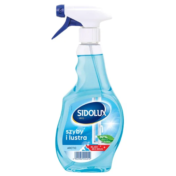 Solutie curatare geamuri Arctic Sidolux Crystal, Lakma | 500 ml LAKMA INFINITY — preț și oferte