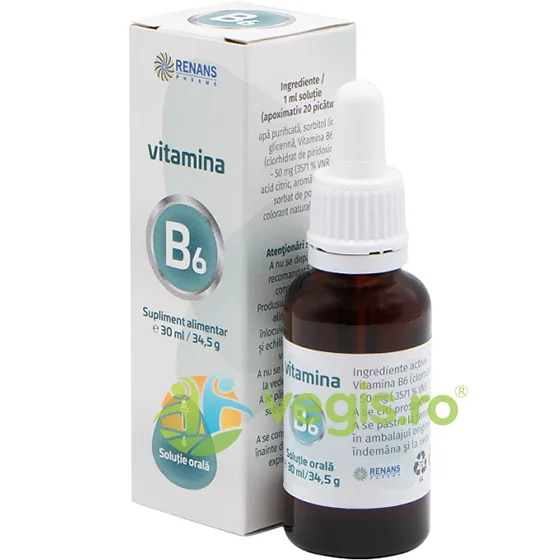Vitamina B6 30ml RENANS PHARMA — preț și oferte