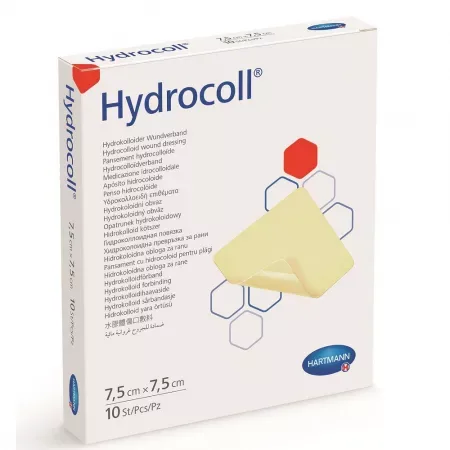 Pansament Hydrocoll, 7,5 x 7,5 cm, Hartmann | 10 bucati — preț și oferte