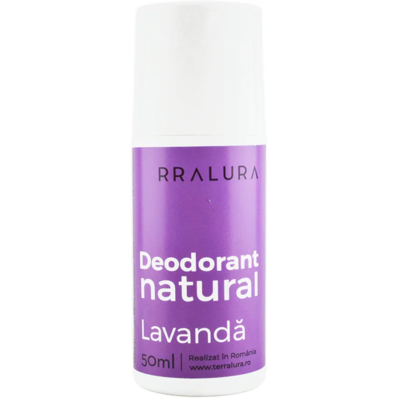 Deodorant Natural Roll-On cu Lavanda 50ml TERRALURA — preț și oferte