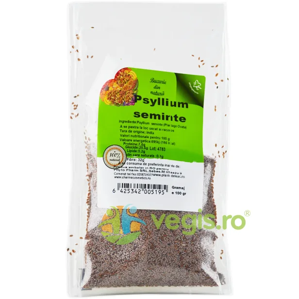 Psyllium Seminte 100g CHARME — preț și oferte
