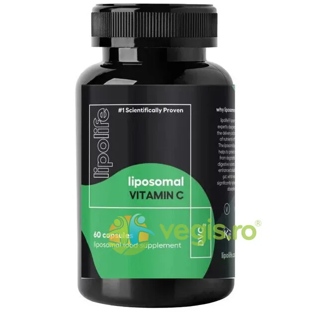 DVC2 - Vitamina C Lipozomala 60cps LIPOLIFE — preț și oferte