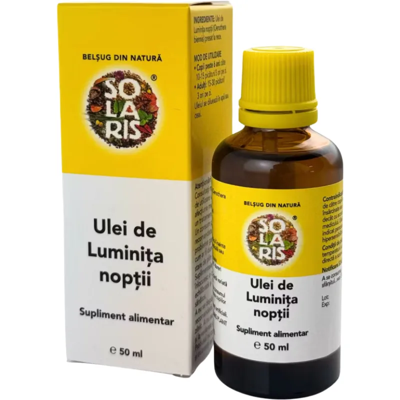 Ulei de Luminita Noptii 50ml SOLARIS — preț și oferte
