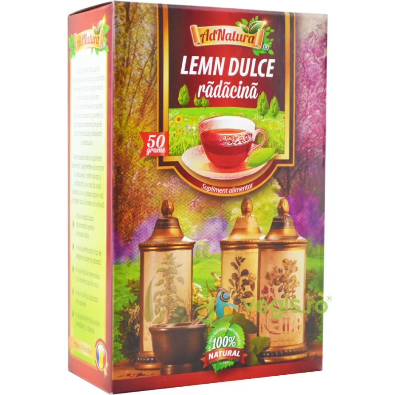 Ceai Lemn Dulce Radacina 50g ADNATURA — preț și oferte
