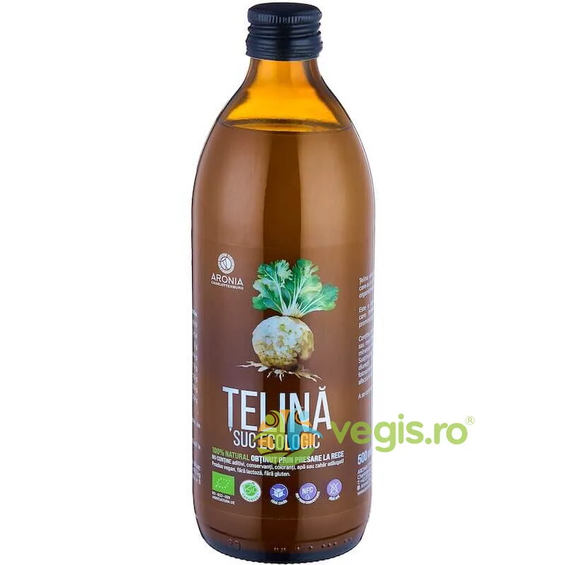 Suc de Telina Ecologic/Bio 500ml Aronia Charlottenburg — preț și oferte