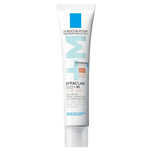 Gel-crema anti-imperfectiuni cu pigment, nuanta Medium, Effaclar Duo+M, La Roche Posay | 40 ml — preț și oferte