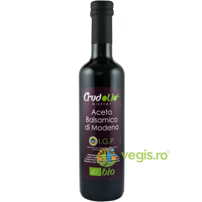 Otet Balsamic Modena Crudolio Ecologic/Bio 500ml JOE&CO — preț și oferte
