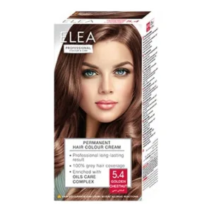 Vopsea de par 5.4 - Castaniu Auriu, Elea Professional | 123 ml
