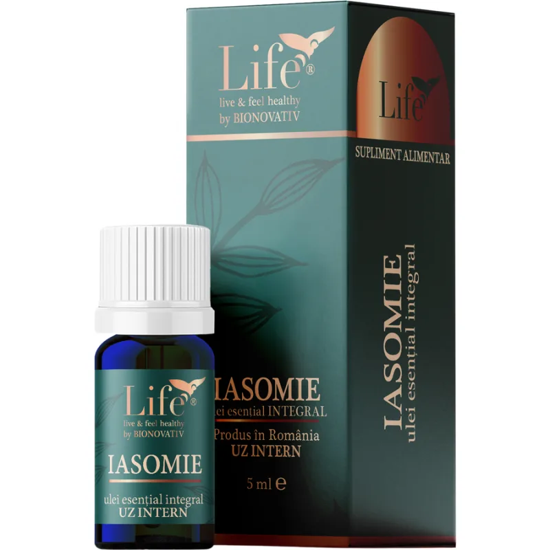 Ulei Esential Integral de Iasomie pentru Uz Intern 5ml BIONOVATIV — preț și oferte