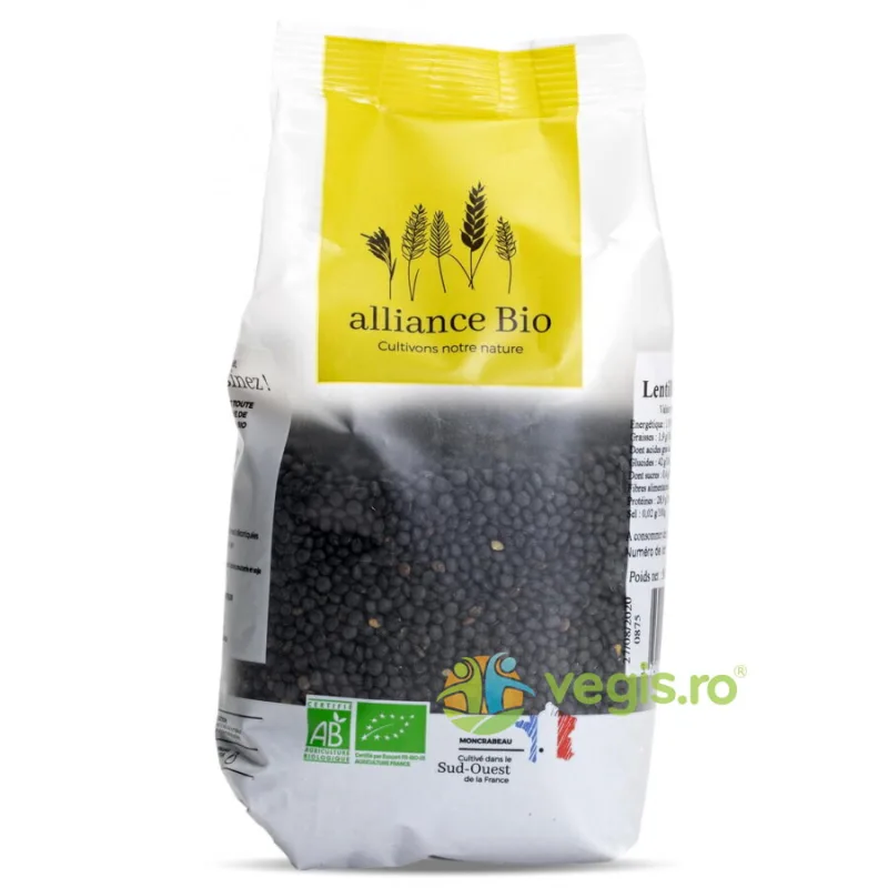 Linte Neagra Ecologica/Bio 500g ALLIANCE BIO — preț și oferte