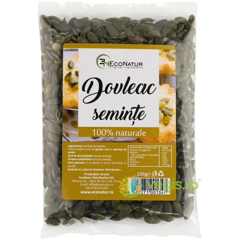 Seminte de Dovleac 150g ECONATUR — preț și oferte