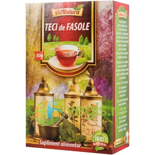 Ceai Teci de Fasole 50g ADNATURA — preț și oferte