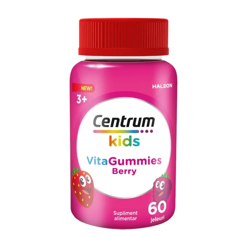 Kids VitaGummies Berry, 60 jeleuri, Centrum — preț și oferte