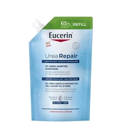 Rezervă gel de duș reparator cu 5% uree UreaRepair, 400 ml, Eucerin — preț și oferte