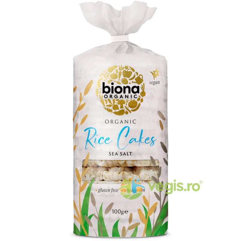 Rondele de Orez Integral Expandat cu Sare Ecologice/Bio 100g BIONA — preț și oferte