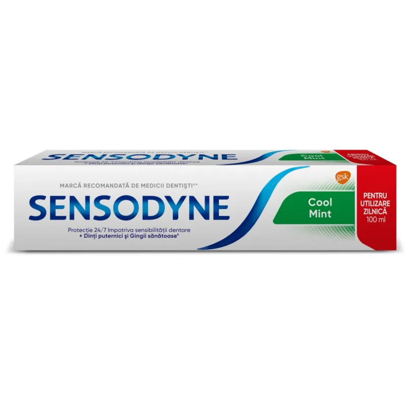 Pasta dinti Cool Mint, 100ml, Sensodyne — preț și oferte
