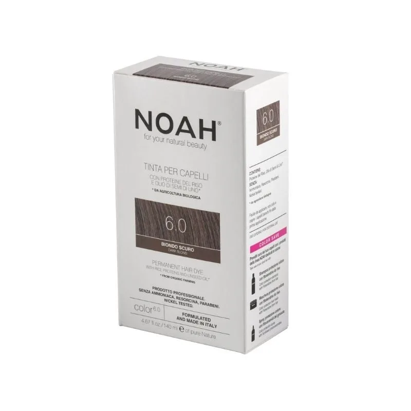 Noah Vopsea de par naturala fara amoniac, Blond inchis (6.0), 140ml — preț și oferte