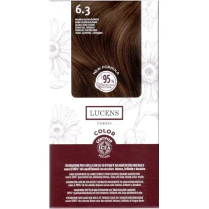 Vopsea de Par fara Amoniac Blond Inchis Auriu 6.3 50ml