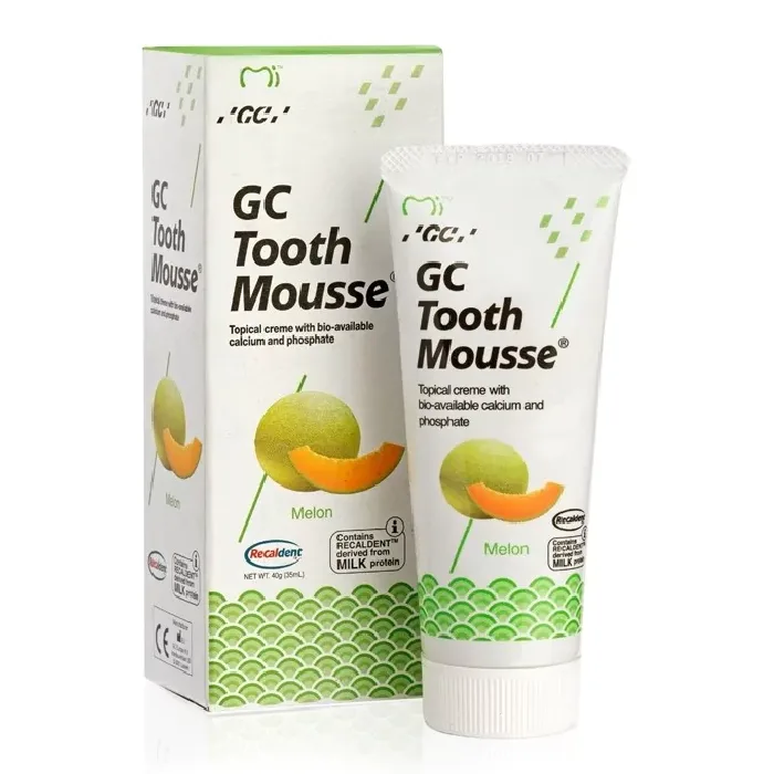 Crema dentara cu aroma de pepene galben Tooth Mousse, 40 g, GC Dental — preț și oferte