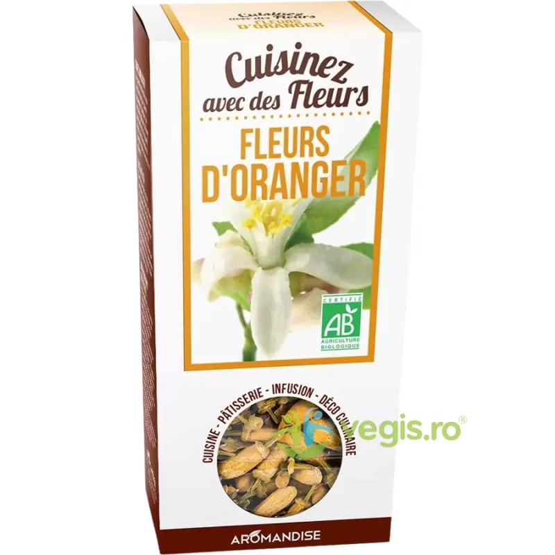 Flori de Portocal Uz Culinar Ecologice/Bio 30g AROMANDISE — preț și oferte
