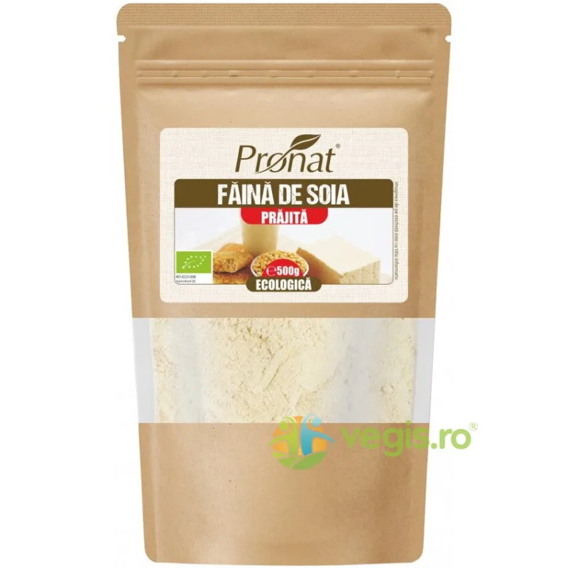Faina de Soia Prajita Ecologica/Bio 500g PRONAT — preț și oferte