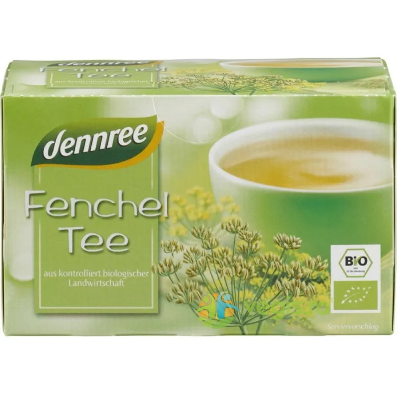 Ceai de Fenicul Ecologic/Bio 20 plicuri Dennree — preț și oferte