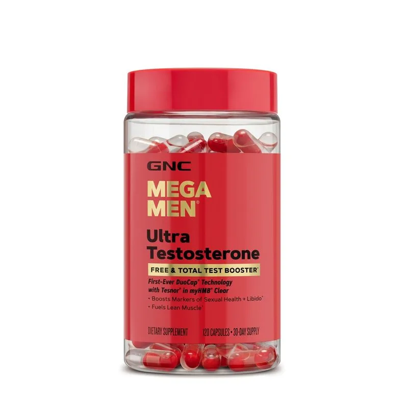 Mega Men Ultra Testosterone, Formula Avansata pentru Cresterea Testosteronului Liber si Total, GNC | 120 capsule — preț și oferte