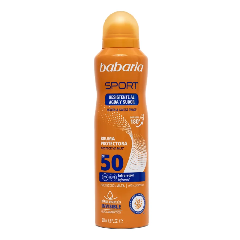 Spray cu protectie solara SPF50 Sport, 75 ml, Babaria — preț și oferte