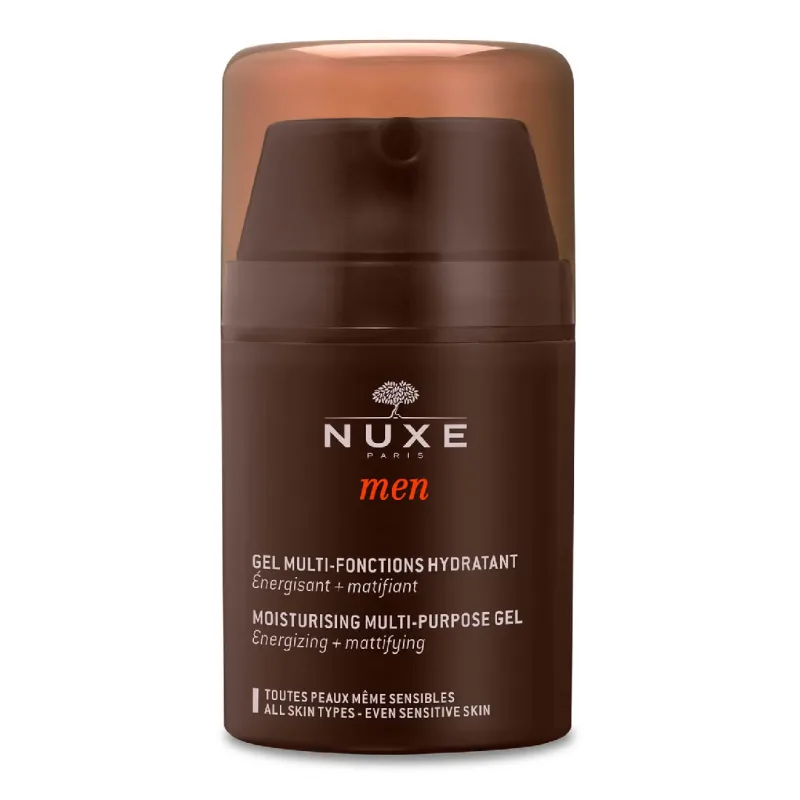 Gel hidratant pentru toate tipurile de ten Men, 50ml, Nuxe — preț și oferte