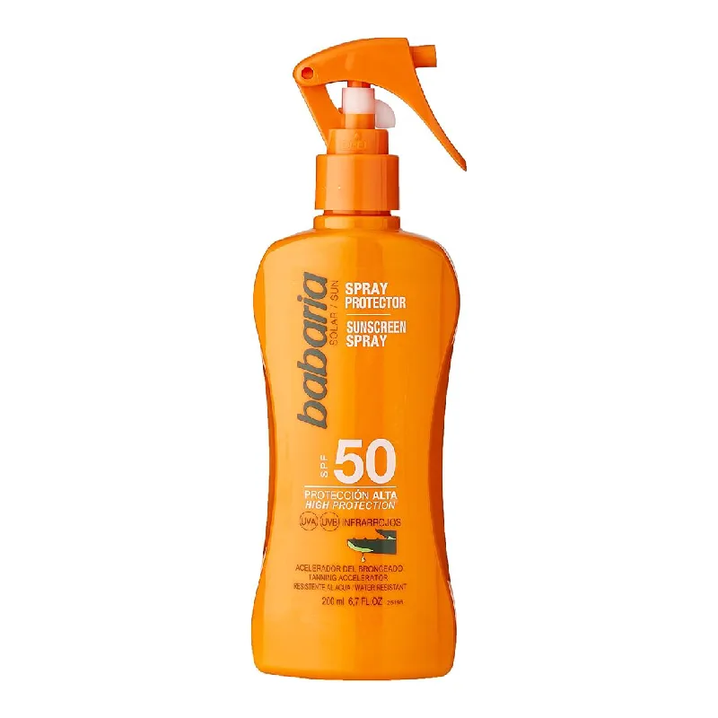 Loțiune spray cu aloe vera SPF50, 200 ml, Babaria — preț și oferte