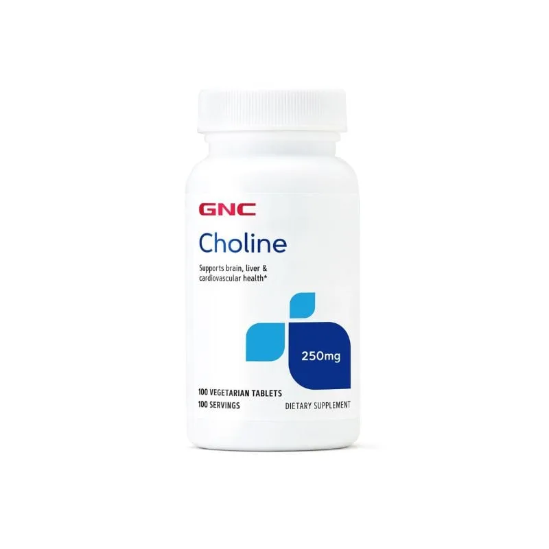 Colina 250mg, 100 tablete, GNC — preț și oferte