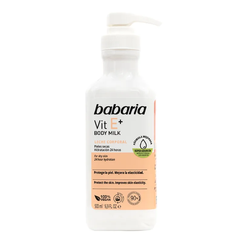 Lapte de corp cu Vitamina E, 500 ml, Babaria — preț și oferte