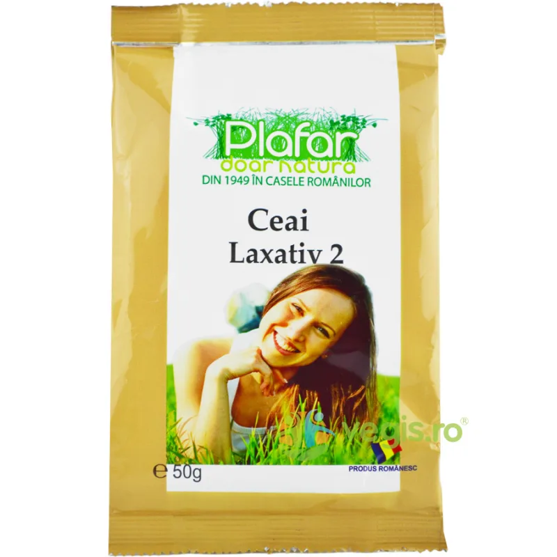 Ceai Laxativ Nr.2 50g PLAFAR — preț și oferte