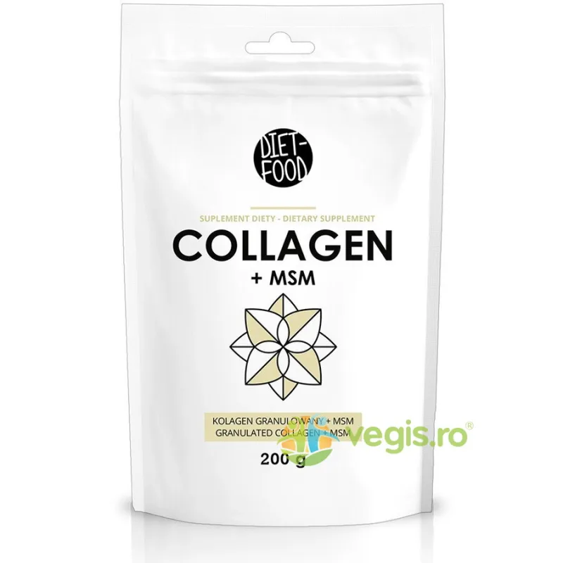 Colagen + MSM Instant 200g DIET FOOD — preț și oferte