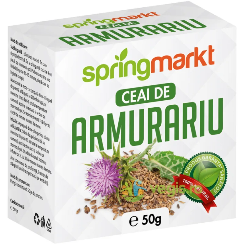 Ceai de Armurariu 50g springmarkt — preț și oferte