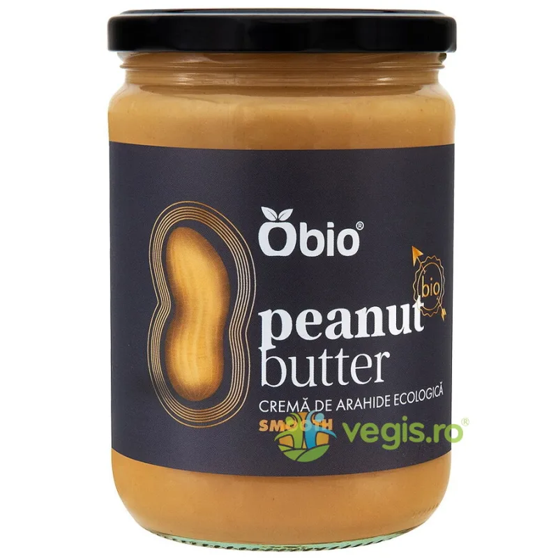 Crema de Arahide Cremoasa Ecologica/Bio 500g — preț și oferte