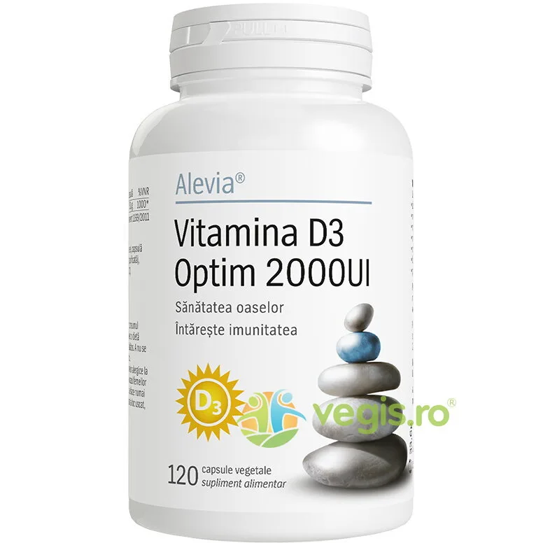 Vitamina D3 Optim 2000UI 120cps ALEVIA — preț și oferte