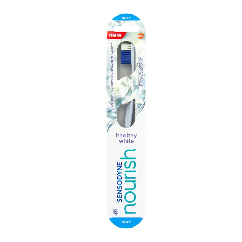 Periuta de dinti Nourish Healthy Soft, alb, Sensodyne — preț și oferte
