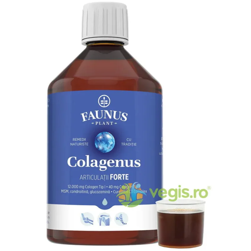 Colagenus Articulatii Forte 500ml FAUNUS PLANT — preț și oferte