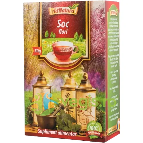 Ceai Soc Flori 50g ADNATURA — preț și oferte