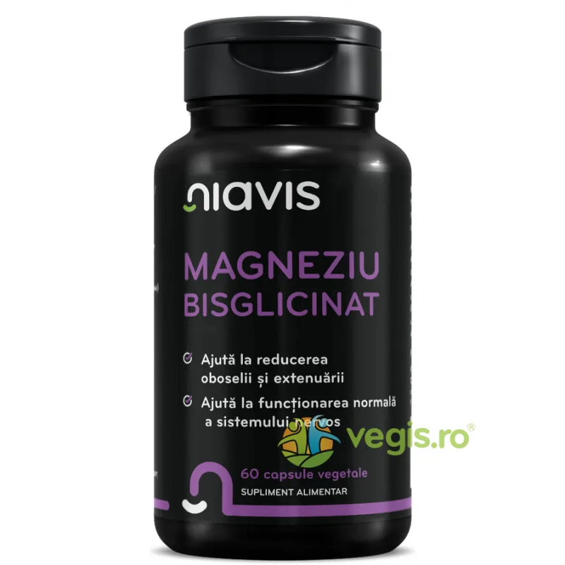 Magneziu Bisglicinat 60cps NIAVIS — preț și oferte