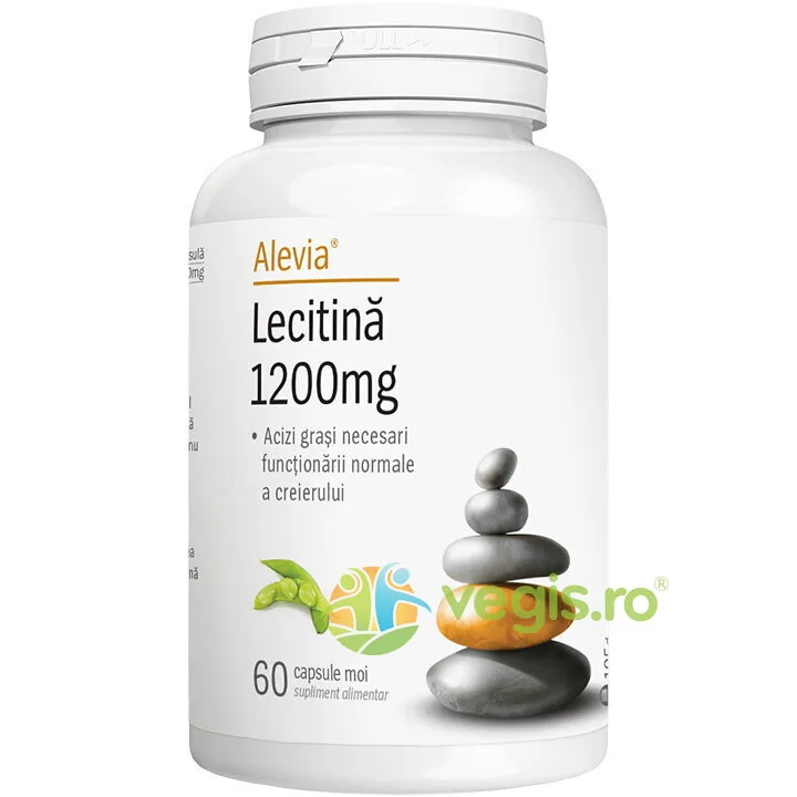 Lecitina 1200mg 60cps moi ALEVIA — preț și oferte