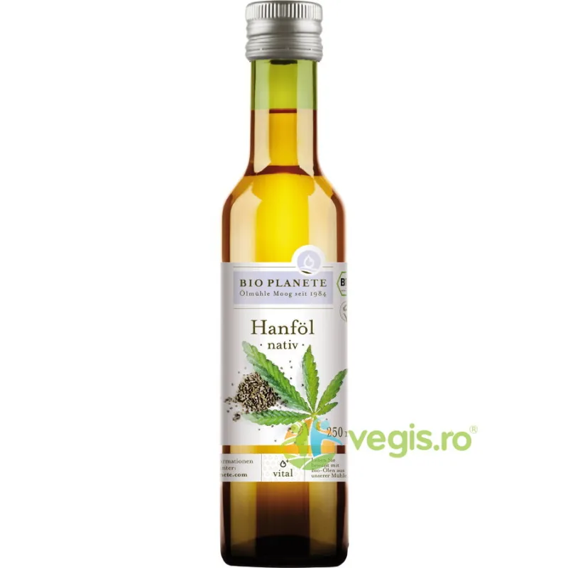 Ulei de Canepa Nativ Ecologic/Bio 250ml BIO PLANETE — preț și oferte
