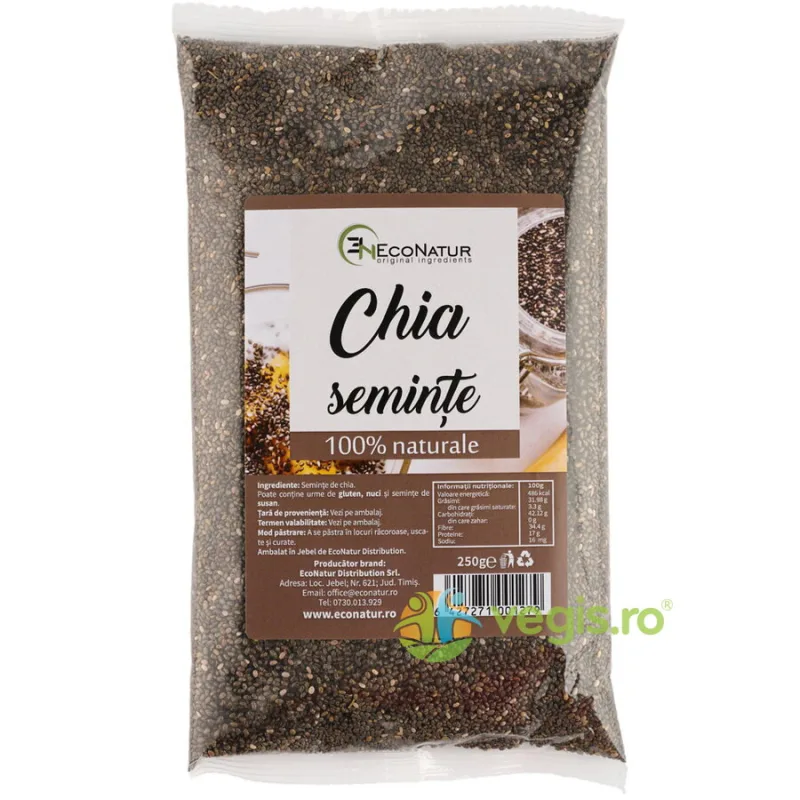 Chia Seminte 250g ECONATUR — preț și oferte