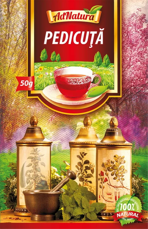 Ceai de pedicuta, 50g, AdNatura — preț și oferte