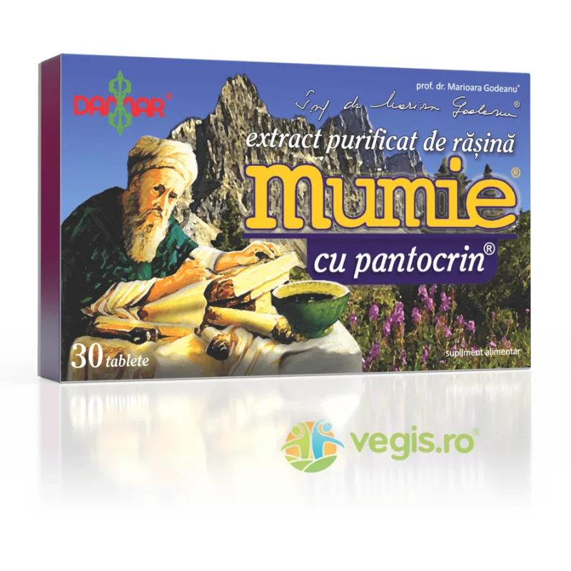 Extract Purificat de Rasina cu Pantocrin 30tb DAMAR — preț și oferte