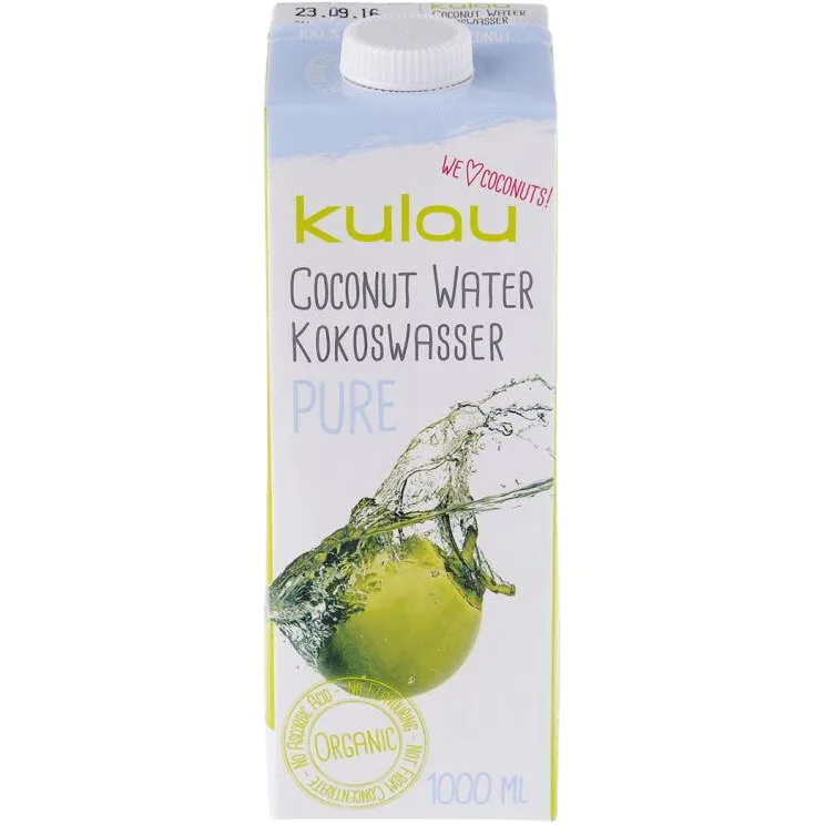 Apa de Cocos Pura Ecologica/Bio 1L KULAU — preț și oferte
